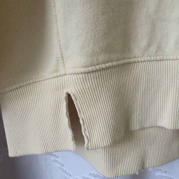 Aerie Retro Cozy Oversized Baggy "Thank You" Sweatshirt - Women's Size XXS - Picture 4 of 7